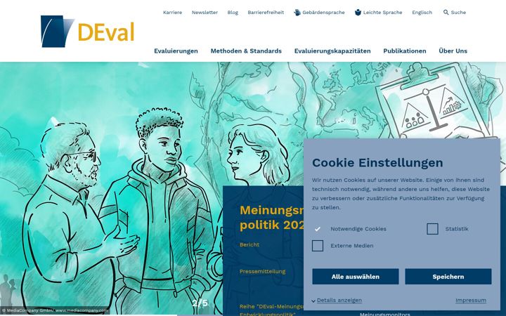 Screenshot of deval.org
