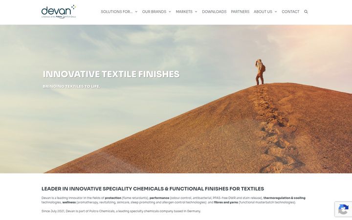 Captură de ecran a devan.net