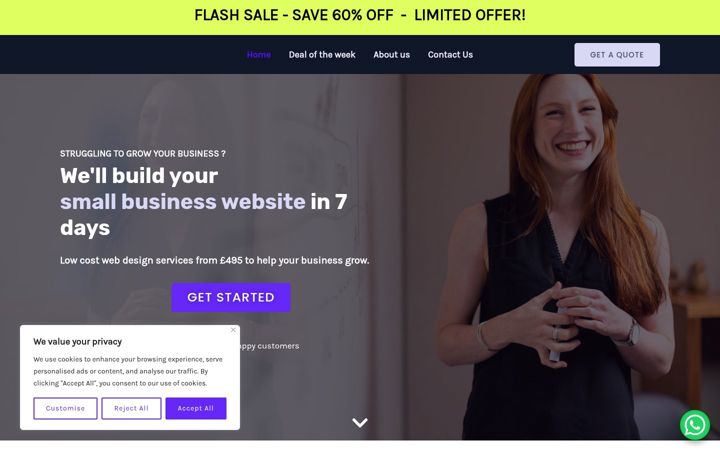 Screenshot of devarix.com