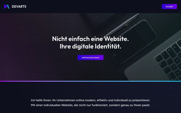 Screenshot of devarts.de