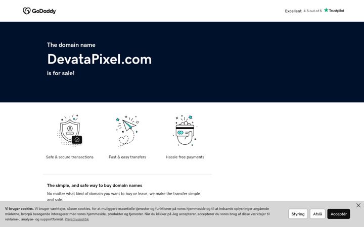 Screenshot of devatapixel.com