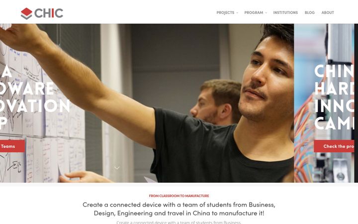 Screenshot of devchi.ch