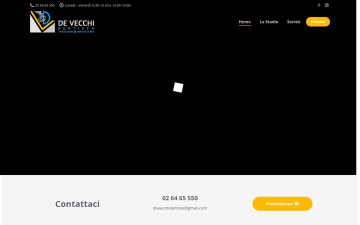 Screenshot of devecchidentista.it