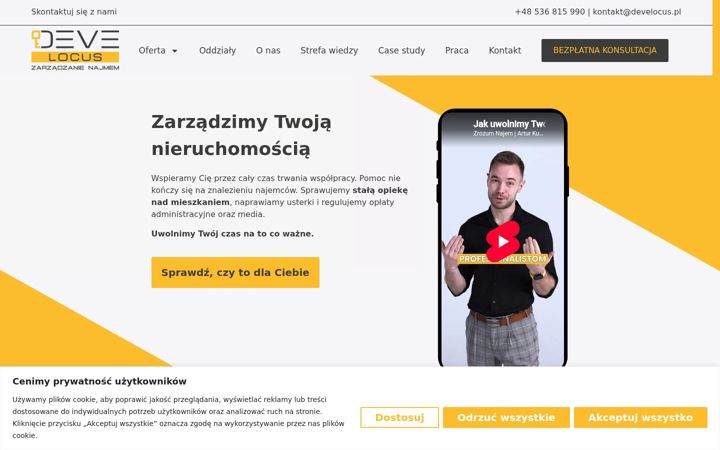 Screenshot ta' develocus.pl
