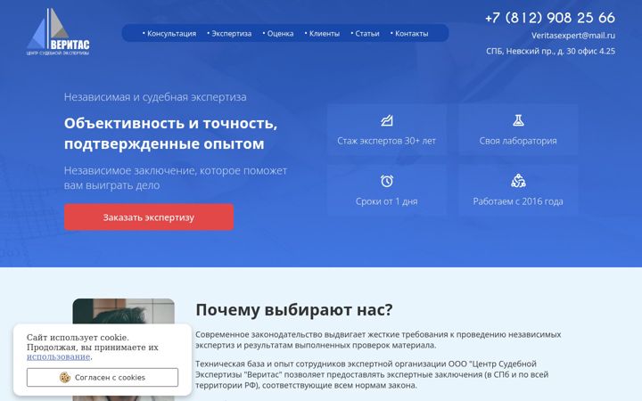 Screenshot von develop-site.ru