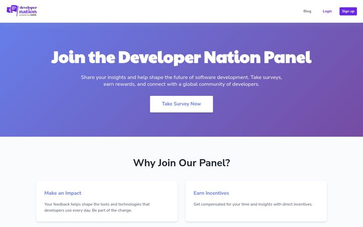 Captură de ecran a developernation.net