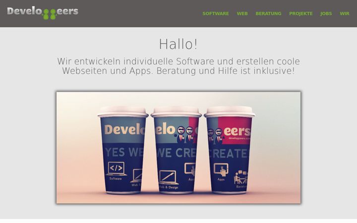 Screenshot of developpeers.com