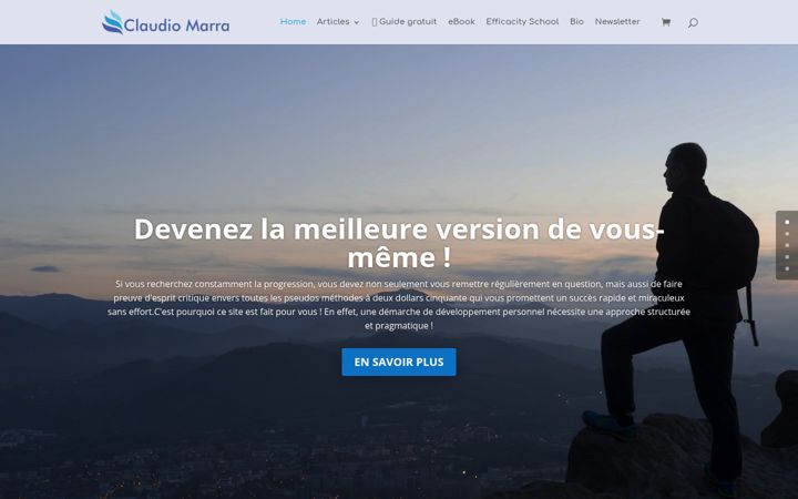 Screenshot of devenez-plus-efficace.com