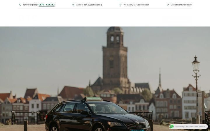 Képernyőkép: deventertaxicentrale.nl