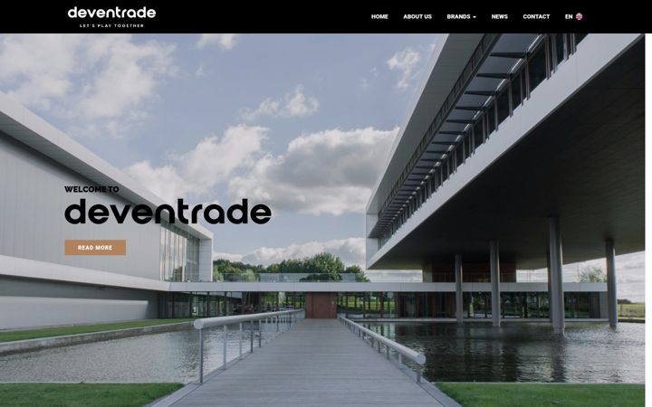 Screenshot of deventrade.com