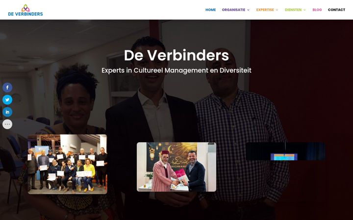 Screenshot of deverbinders.com