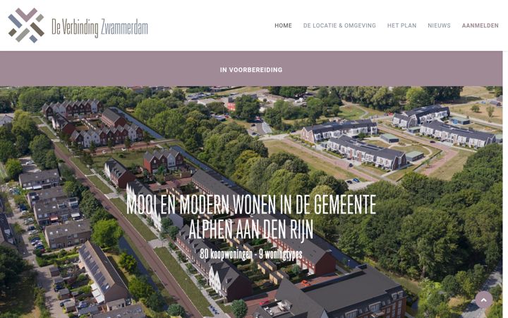 Screenshot of deverbindingzwammerdam.nl