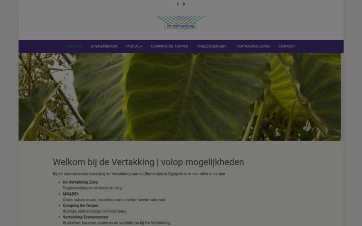 Screenshot of devertakking.nl