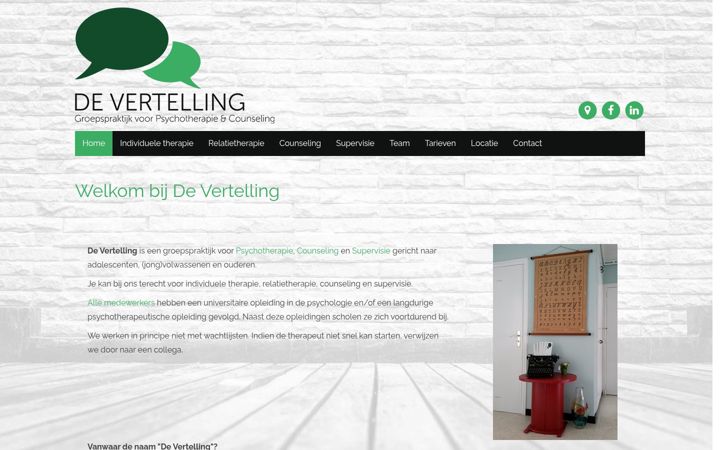 Screenshot di devertelling.be