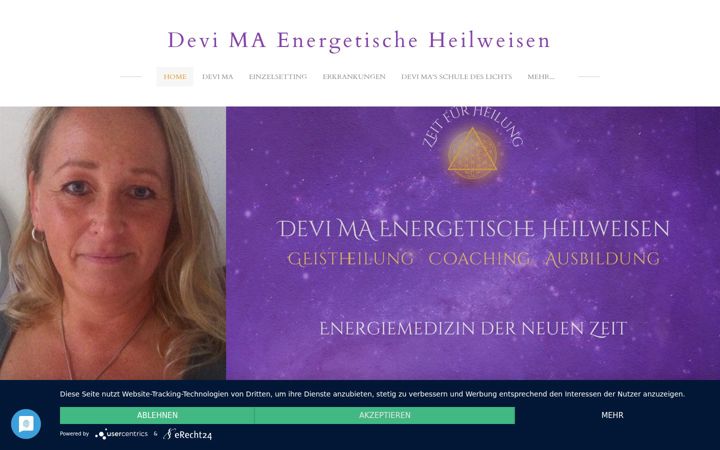 Screenshot of devi-ma.com
