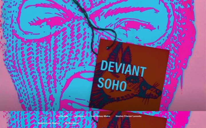 Screenshot of deviantsoho.uk