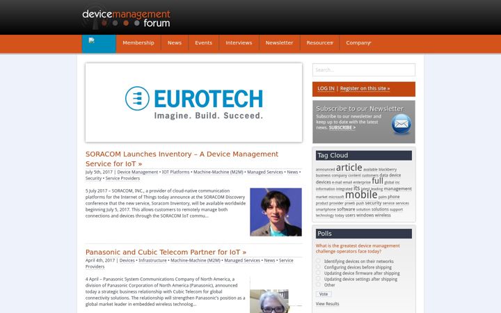 Screenshot of devicemanagement.org