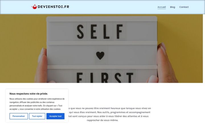 Ekrānuzņēmums no devienstoi.fr