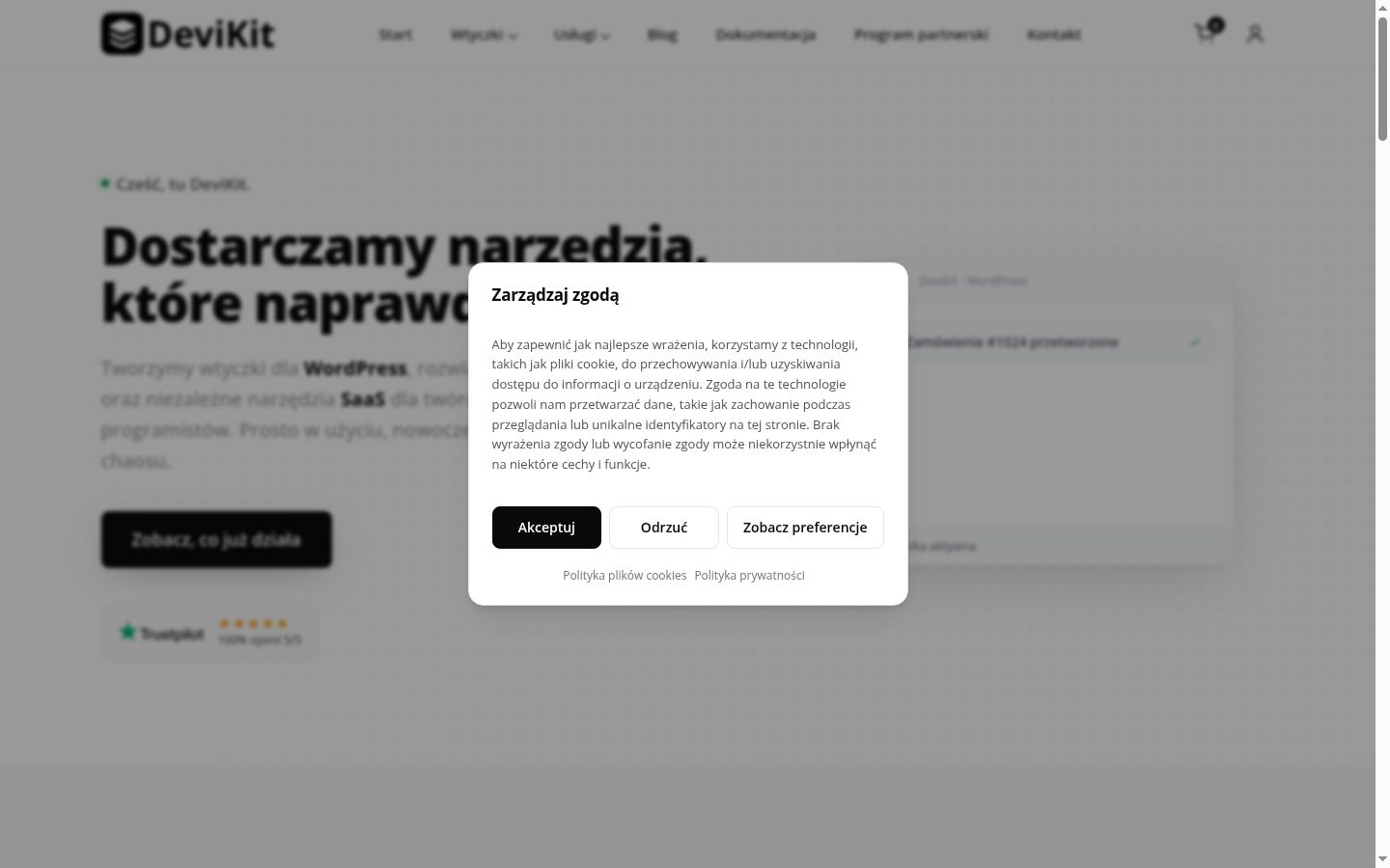 Screenshot tal-banner tal-kunsens muri qabel kwalunkwe interazzjoni