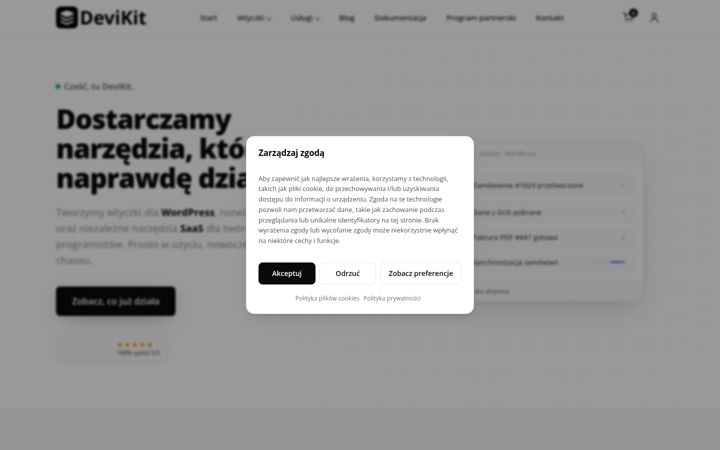 Screenshot ta' devikit.pl