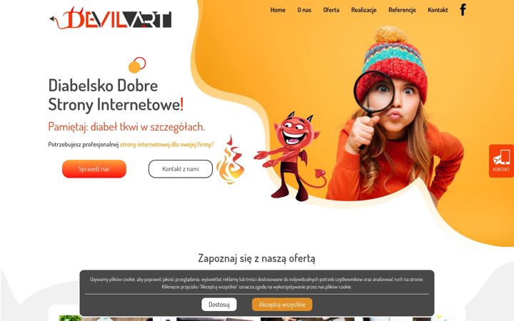 Zrzut ekranu devilart.pl