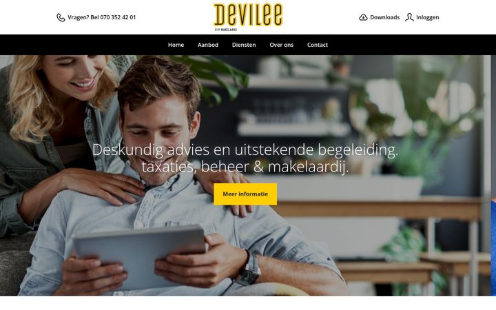 Screenshot of devilee.nl