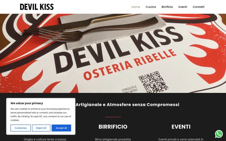 Ekrano kopija devilkiss.it