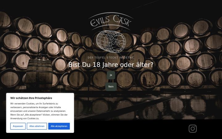 Ekrānuzņēmums no devils-cask.de
