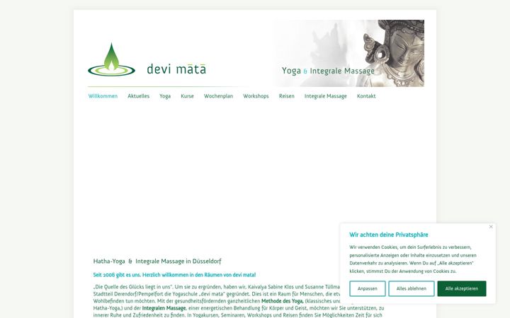 Screenshot of devimata.de