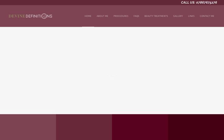 Screenshot von devinedefinitions.co.uk
