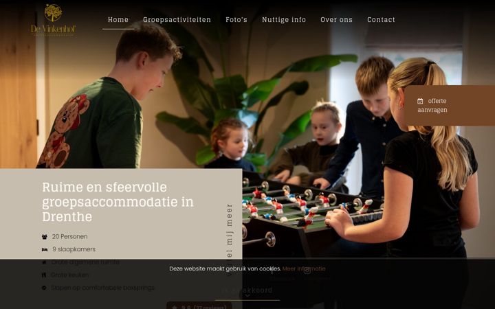 Képernyőkép: devinkenhof.nl