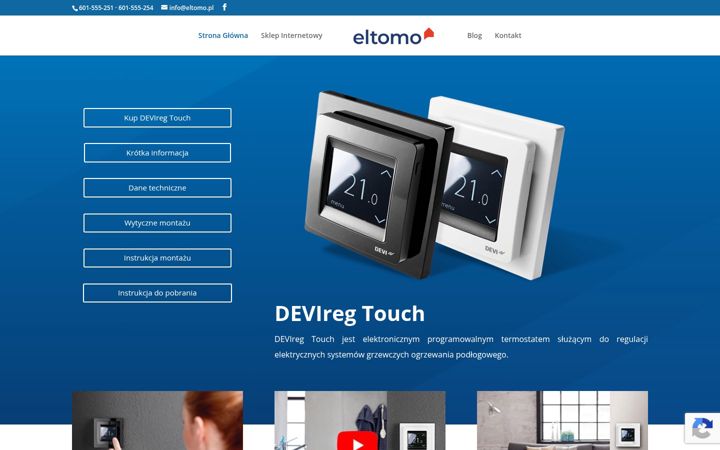 Snímek obrazovky deviregtouch.pl
