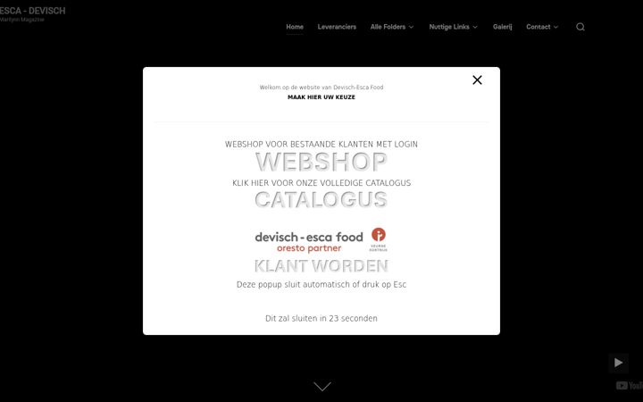 Screenshot of devisch.be