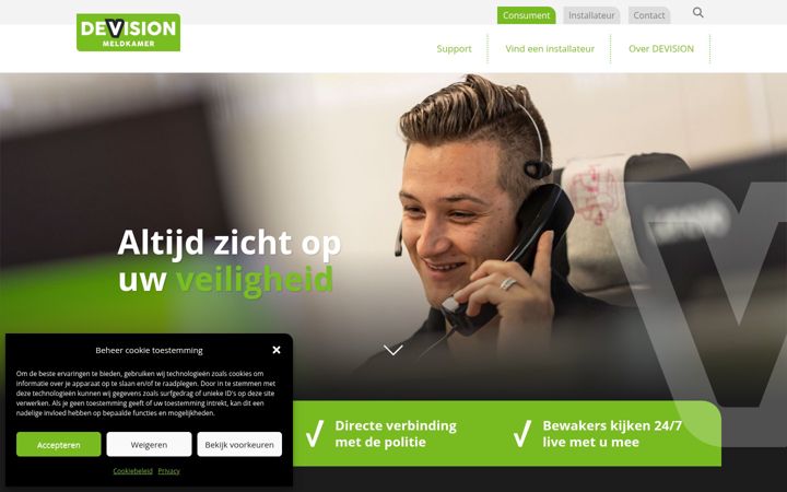 Képernyőkép: devision.nl