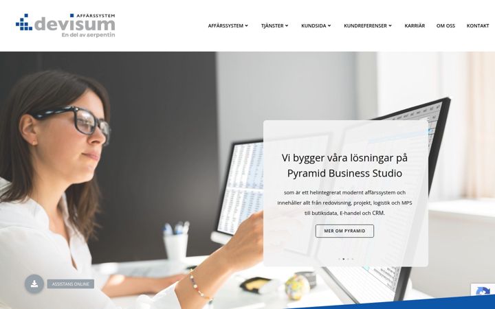 Screenshot di devisum.se