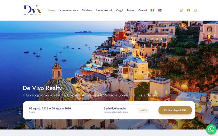 Snímek obrazovky devivorealty.it