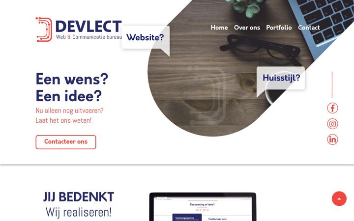 Képernyőkép: devlect.nl