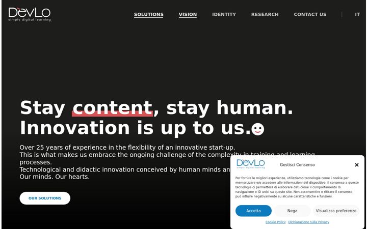 Screenshot of devlo.it