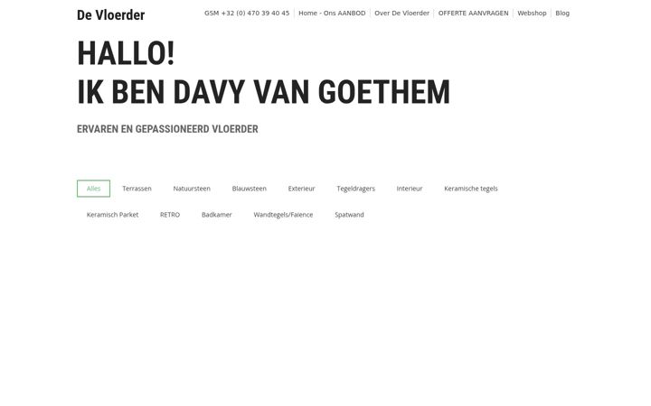Screenshot of devloerder.com