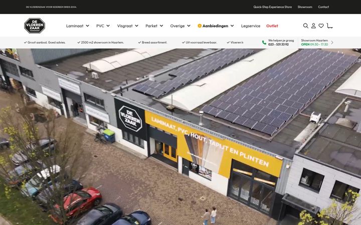 Screenshot of devloerenzaak.nl