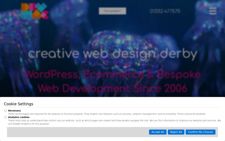 Screenshot of devmac.co.uk