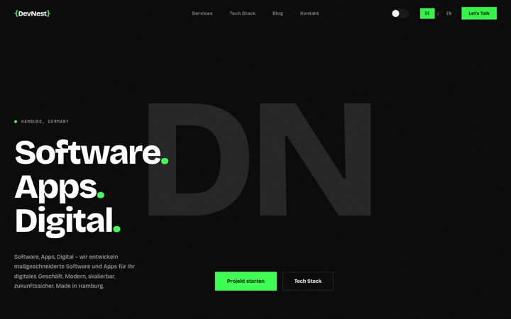 Screenshot of devnest.com