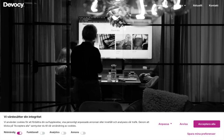 Screenshot of devocy.com
