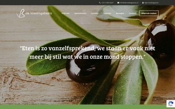 Screenshot of devoedingsbasis.nl