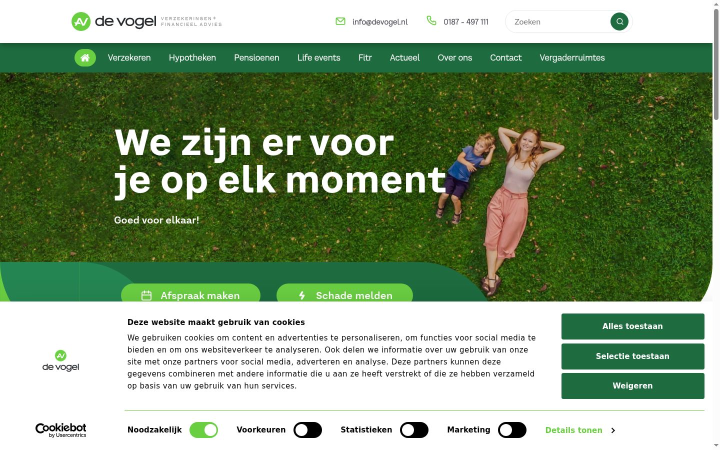 Screenshot tal-banner tal-kunsens muri qabel kwalunkwe interazzjoni