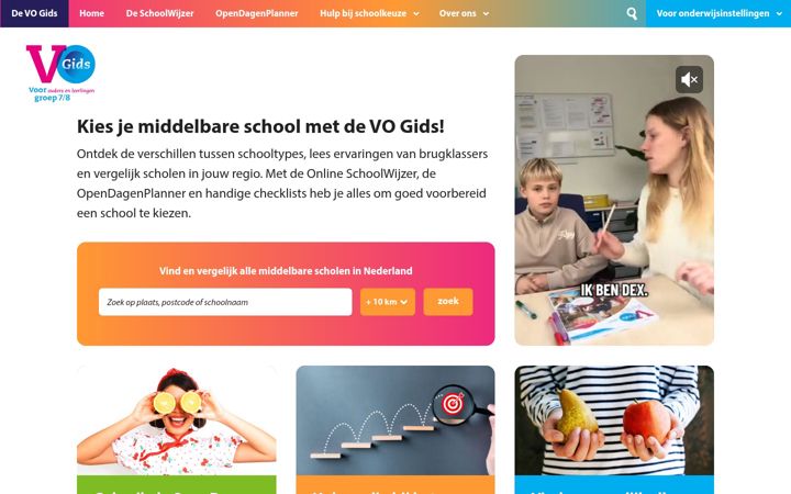 Zrzut ekranu devogids.nl