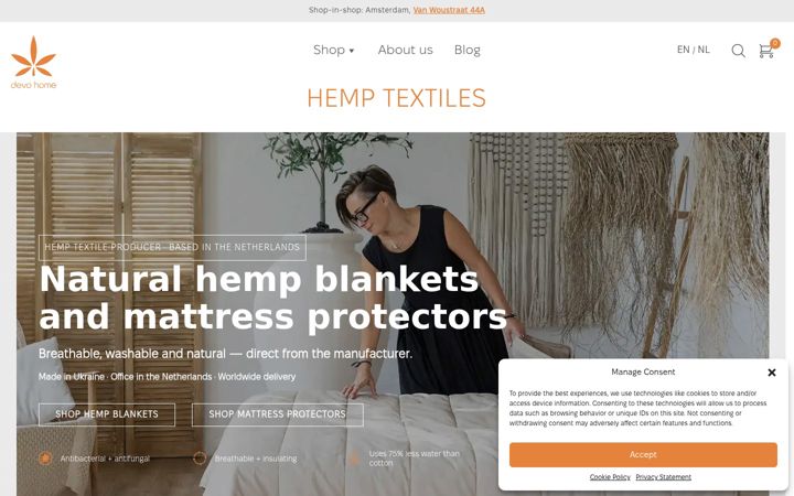 Screenshot of devohome.com