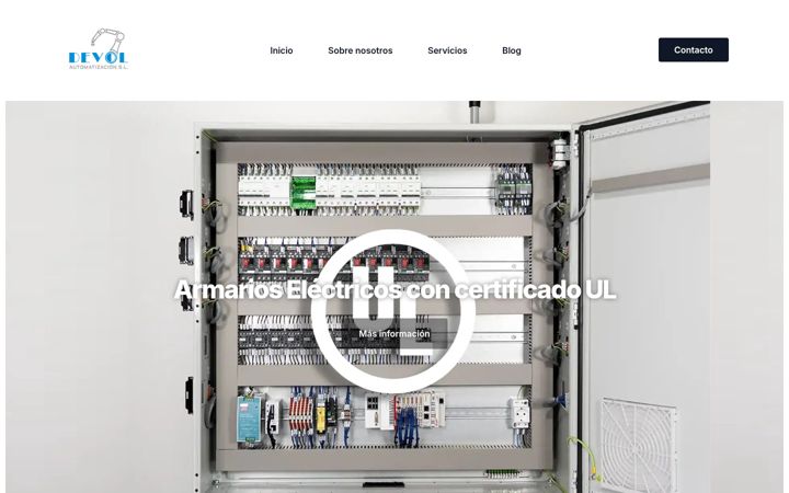 Screenshot of devolautomatizacion.com