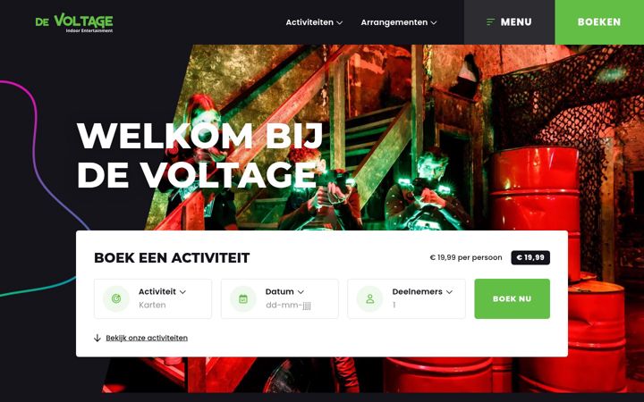 Képernyőkép: devoltage.nl