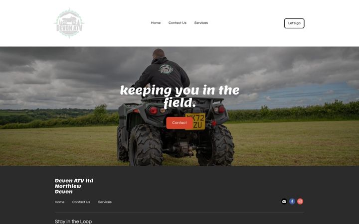 Screenshot of devonatv.co.uk